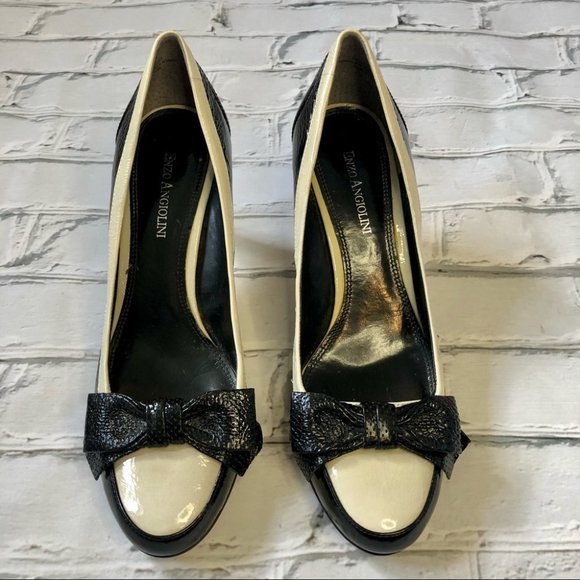 Enzo Angiolini Leather Heels - Picture 4 of 11